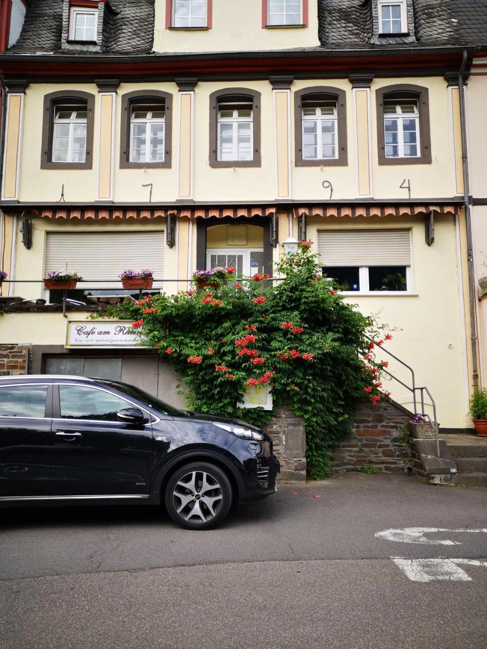 Hotel Pension Café Am Rheinsteig à Leutesdorf Extérieur photo